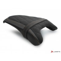 LUIMOTO Diamond Sport Passenger Seat Cover for the HONDA CB650R (19-23) LUIMOTO Diamond Sport Passenger Seat Cover for the HONDA CB650R (19-23)